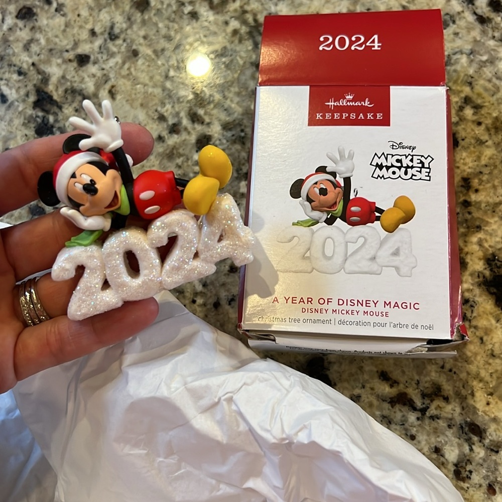 Hallmark Keepsake Ornament 2024 A Year of Disney Magic